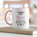 Bedruckte Tasse mit Spruch Freundinnen sind wie Sterne