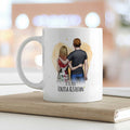 Bedruckte Tasse mit Konfiguration - Pärchen Motiv