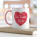 Bedruckte Tasse mit Spruch - Ich liebe dich