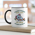 Bedruckte Tasse mit Spruch - Ich bin immer müde
