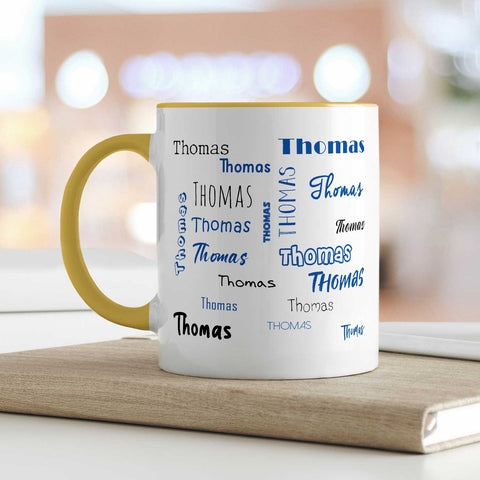 Bedruckte Tasse mit Spruch