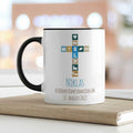 Bedruckte Tasse mit Motiv - Zur Konfirmation V2 mit Name & Datum