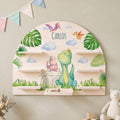 Toniebox Regal für Kinderzimmer - Dino - Personalisiert mit Namen