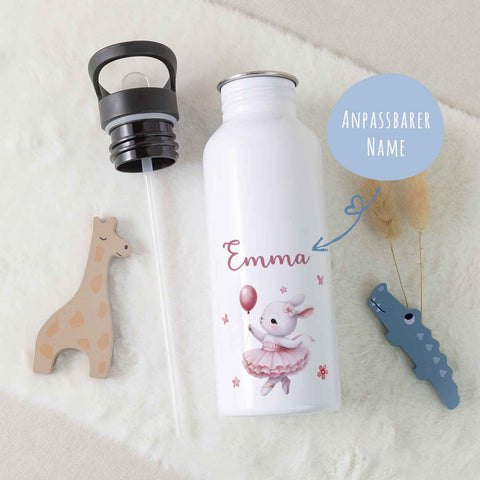 Bedruckte Trinkflasche aus Edelstahl - Ballett