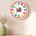 Wanduhr Kinder Feuerwehr - mit UV Druck