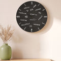 Wanduhr aus Holz Pastalover - mit UV Druck