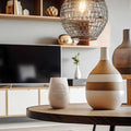 Deko Windlicht aus Glas mit Gravur - Nature Love - Personalisiert mit Name