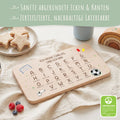 Frühstücksbrettchen mit Druckmotiv & Name - ABC Fußball