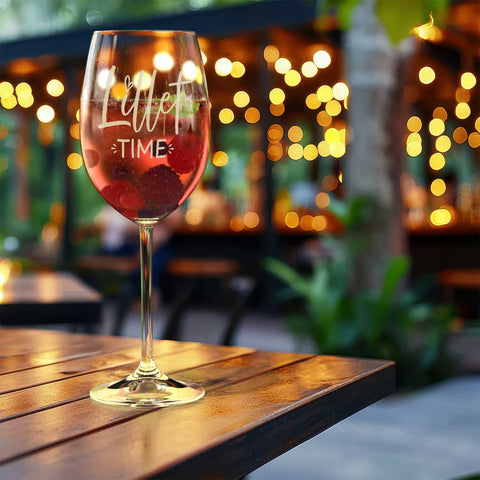 Leonardo Weinglas mit Gravur - "Lillet Time"