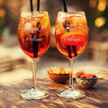 Leonardo Weinglas mit Gravur - "It's Aperol Time" mit Wunschname