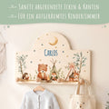 Personalisierte Garderobe fürs Kinderzimmer - Zelten