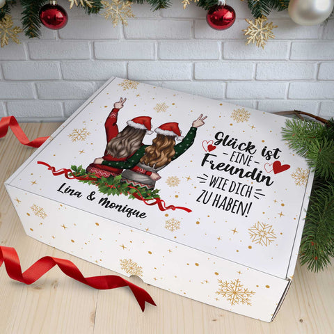 Personalisierte DIY Geschenkbox mit Konfiguration Beste Freundin