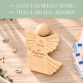 Holzengel Konfirmation – Material und Verarbeitung