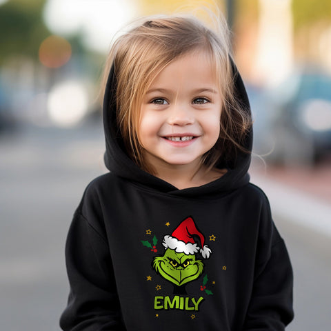 Personalisierter Unisex Hoodie - Grinch