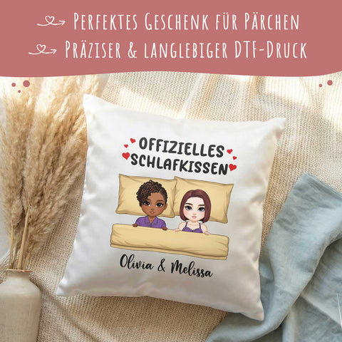 Personalisiertes Kissen mit Motiv - Offizielles Schlafkissen