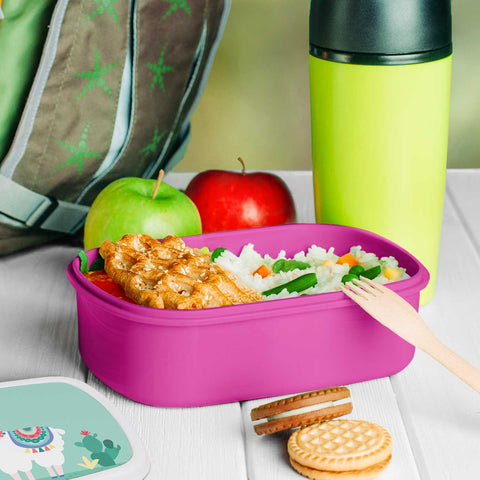 Bedruckte Lunchbox für Kinder - Lama