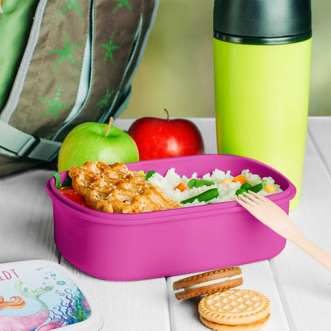 Bedruckte Lunchbox für Kinder - Meerjungfrau