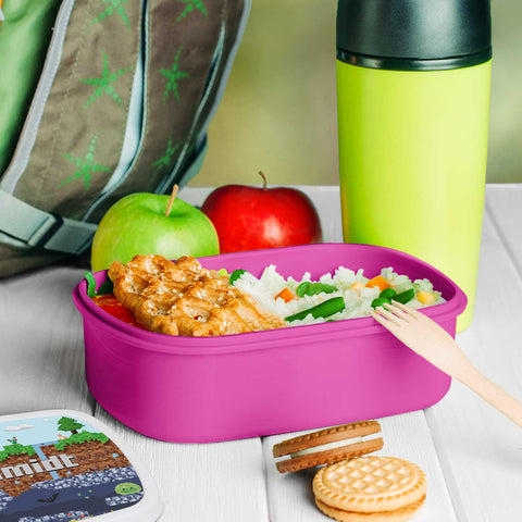 Bedruckte Lunchbox für Kinder - Pixelerde