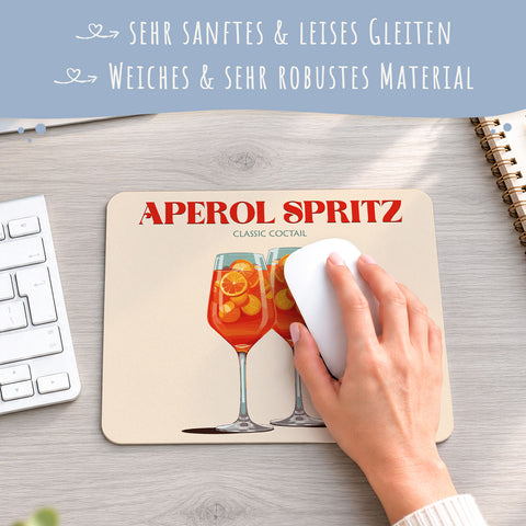 Bedrucktes Mousepad - Aperol Spritz