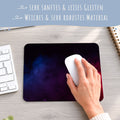 Bedrucktes Mousepad im Color Smoke Design