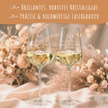 Stölzle Lausitz Weingläser mit Gravur "zur Goldenen Hochzeit" als Set