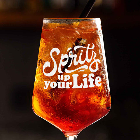 Leonardo Weinglas mit Gravur - "Spritz up your Life"