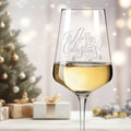 Leonardo Weinglas mit Gravur "Merry Christmas Lettering"