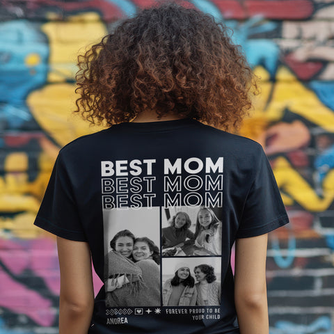 Personalisiertes T-Shirt Unisex - Mom