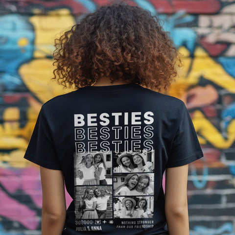 Personalisiertes T-Shirt Unisex - Besties