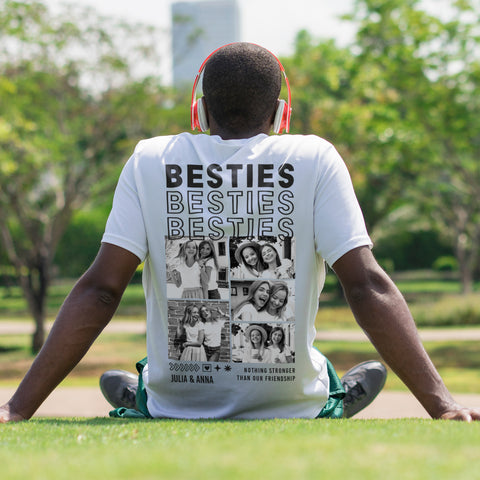 Personalisiertes T-Shirt Unisex - Besties