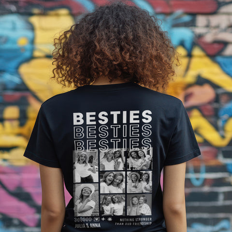 Personalisiertes T-Shirt Unisex - Besties