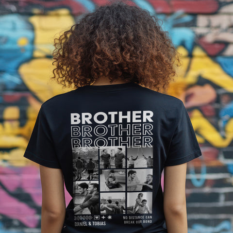 Personalisiertes T-Shirt Unisex - Brother