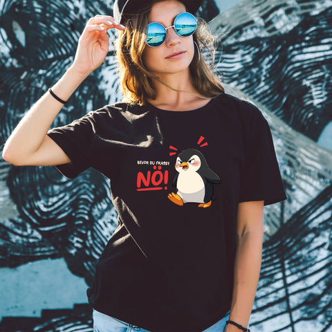 Bedrucktes T-Shirt für Damen - Bevor du fragst NÖ
