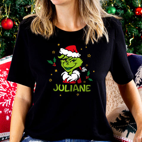 Personalisiertes Unisex T-Shirt - Grinch