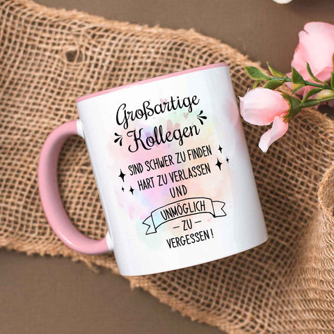 Bedruckte Tasse mit Spruch