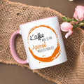 Bedruckte Tasse mit Aperol Spritz Motiv - Kaffee , weil es für Aperol noch zu früh ist