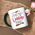 Bedruckte Tasse mit Spruch - Du bist mein Lieblingsmuggel
