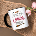Bedruckte Tasse mit Spruch - Du bist mein Lieblingsmuggel