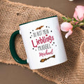 Bedruckte Tasse mit Spruch - Du bist mein Lieblingsmuggel mit Namen