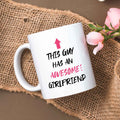 Bedruckte Tasse mit Spruch - Awesome Girlfriend