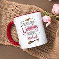 Bedruckte Tasse mit Spruch - Du bist mein Lieblingsmuggel mit Namen