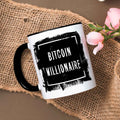 Bedruckte Tasse mit Spruch - Bitcoin Millionaire