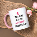Bedruckte Tasse mit Spruch - Awesome Girlfriend
