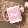 Bedruckte Tasse mit Spruch - "MIMIMI"