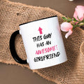 Bedruckte Tasse mit Spruch - Awesome Girlfriend
