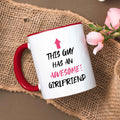 Bedruckte Tasse mit Spruch - Awesome Girlfriend