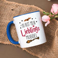 Bedruckte Tasse mit Spruch - Du bist mein Lieblingsmuggel