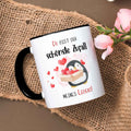 Bedruckte Tasse mit Spruch - Du bist der schönste Zufall meines Lebens