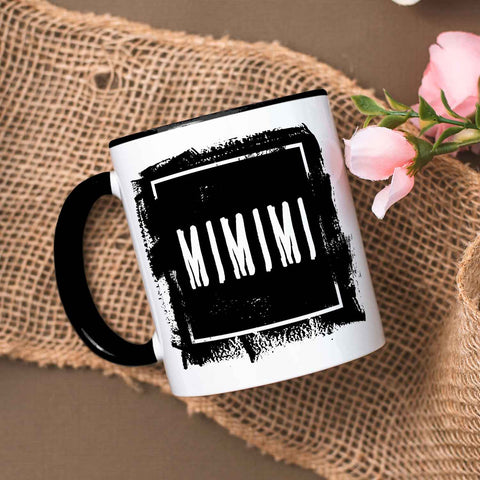 Bedruckte Tasse mit Spruch - "MIMIMI"