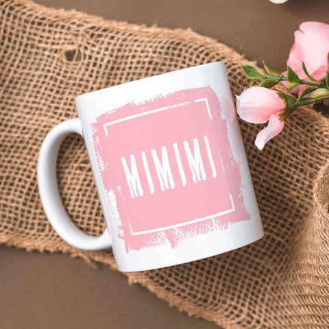 Bedruckte Tasse mit Spruch - "MIMIMI"